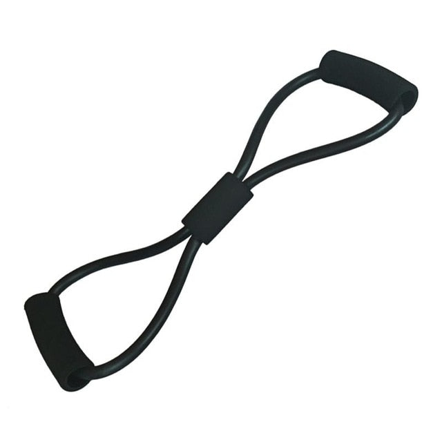 8 Word Fitness Rope Resistance Bands Rubber Bands for Fitness Elastic Band Fitness Equipment Expander Workout Gym Exercise Train